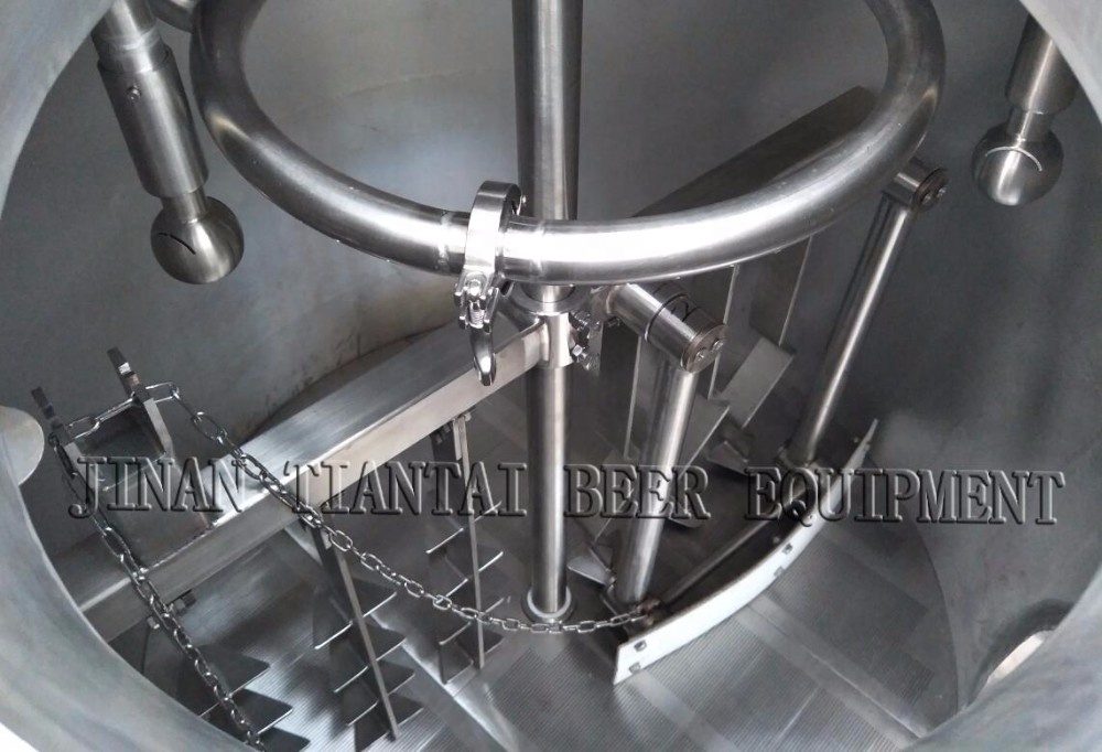The improvements of up-to-date Lauter tun